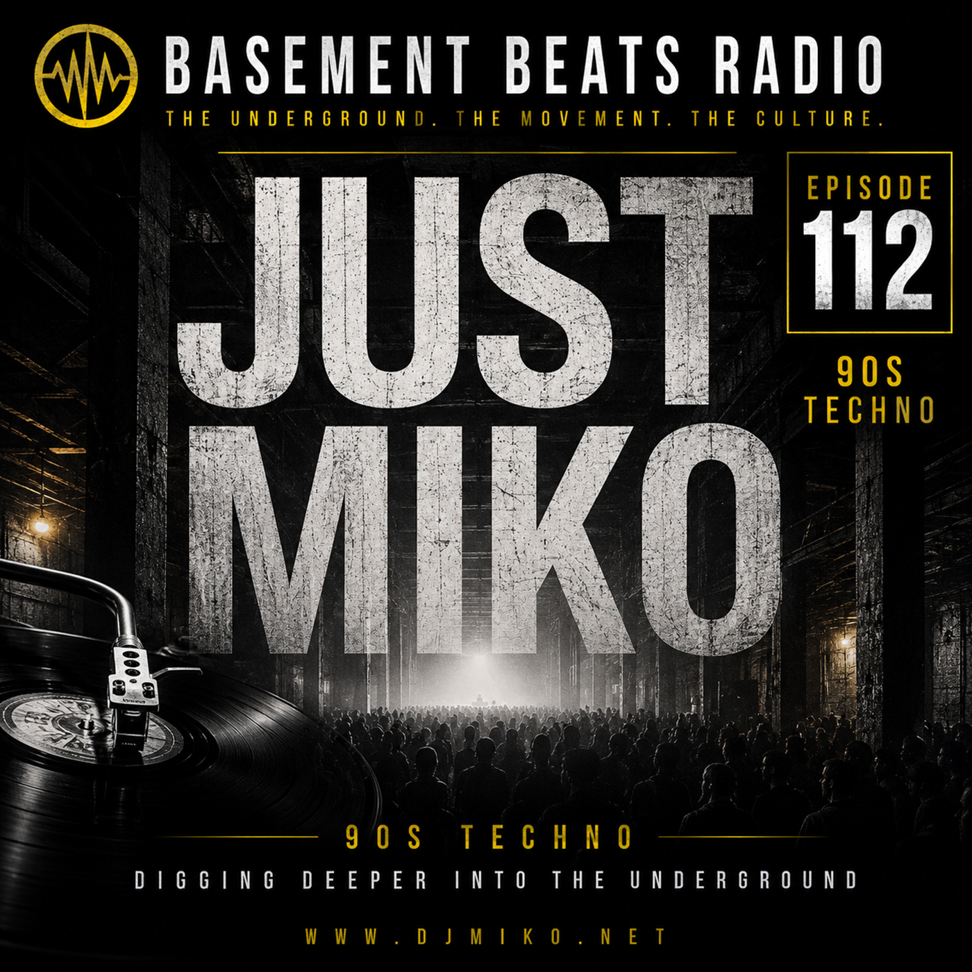 Just Miko - Episode 112 (90s Techno) 07-07-26 episode artwork